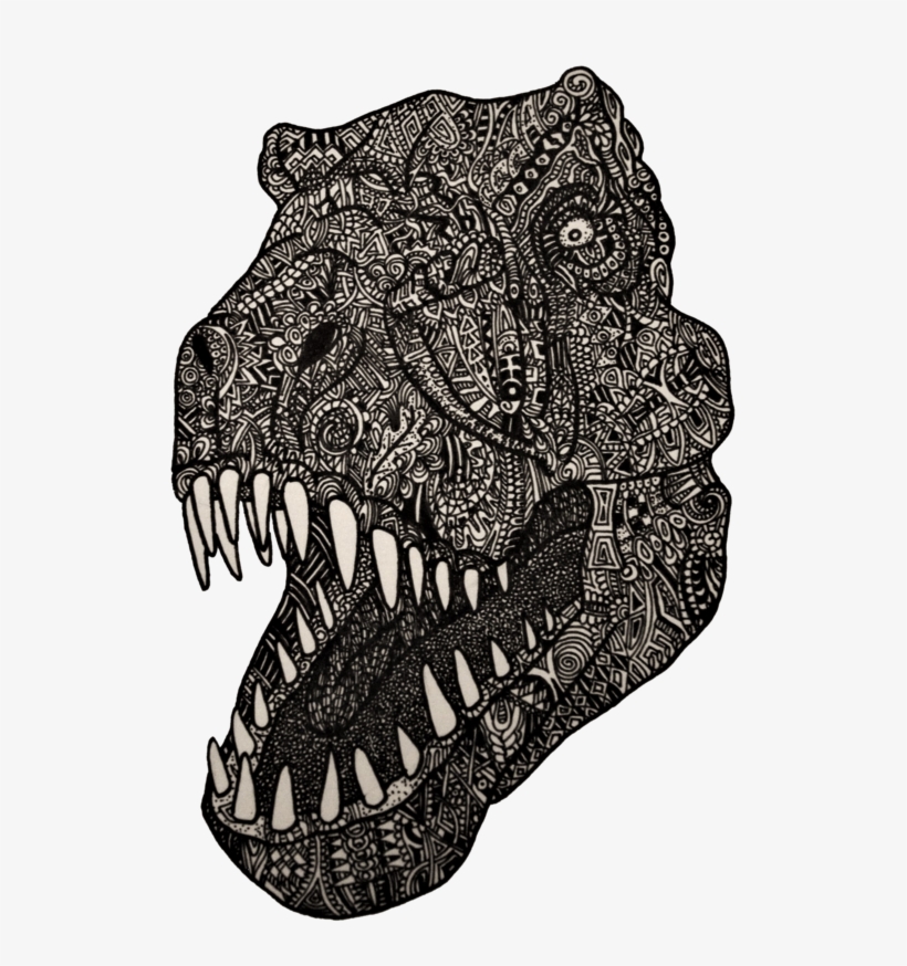 My Psychedelic Drawings - Skull, transparent png download