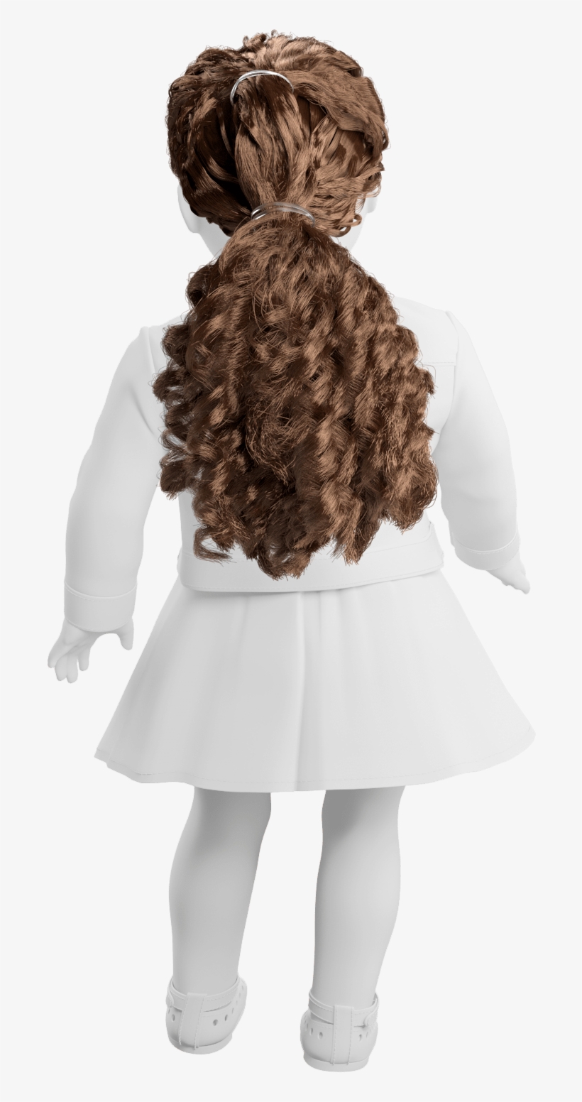 Hair Back View - Hair, transparent png download