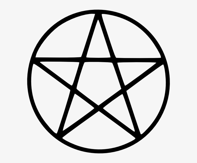 Pentacle Clipart Moon - Does A Pentagram Mean, transparent png download