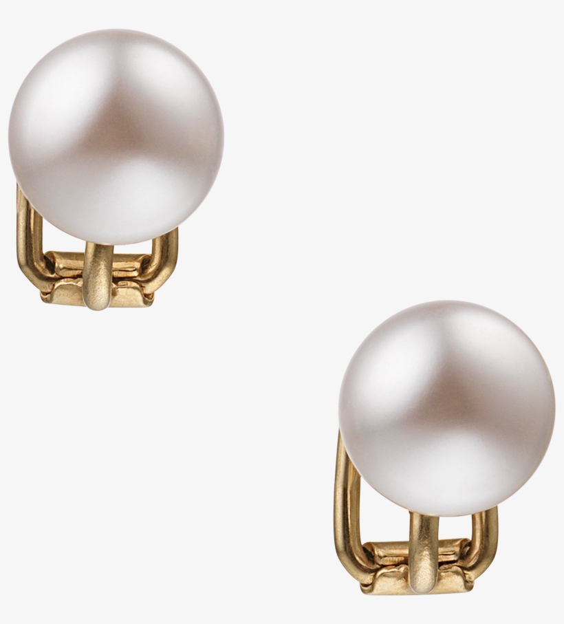 Png Stock On Pearl Small Earrings - Earring, transparent png download