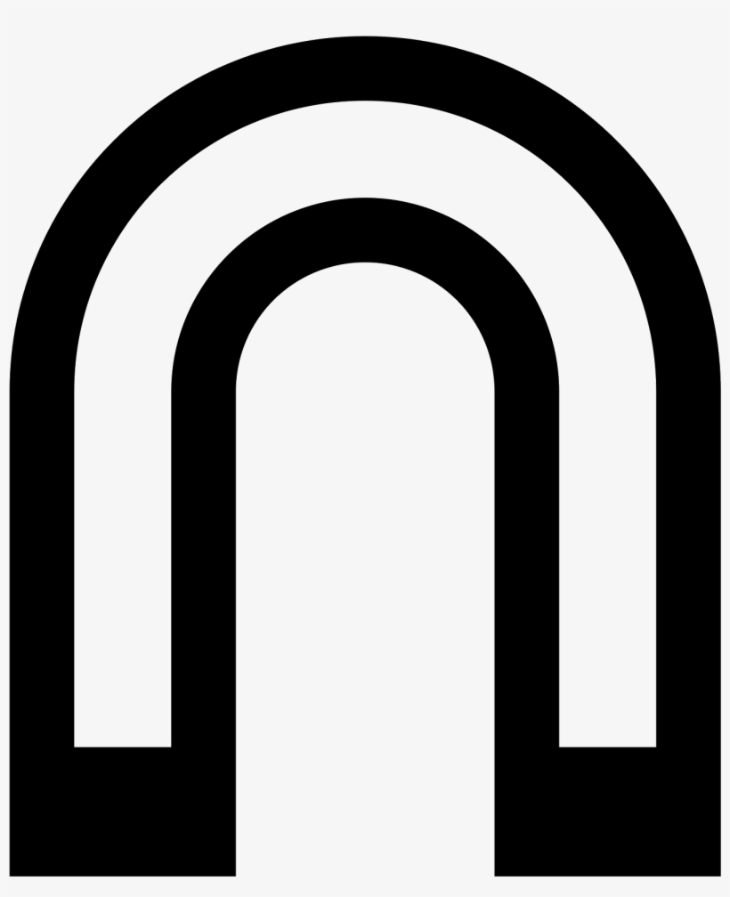 Png Black And White Library Magnet Free Download Png - Magnes Png, transparent png download