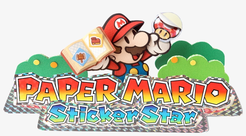 It's All About The Stickers Paper Mario - Nintendo Selects Paper Mario: Sticker Star 3ds, transparent png download