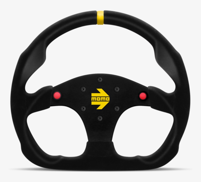 Momo Mod 30 With Buttons - Momo Car Steering Wheel, transparent png download