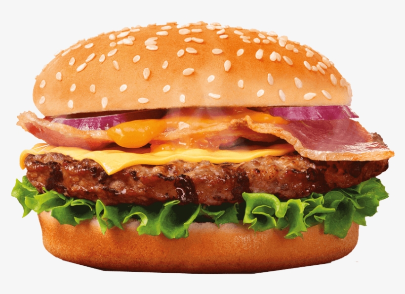 Free Png Burger Free Desktop Png Images Transparent - Rustlers Flame Grilled The Deluxe With Bacon, transparent png download