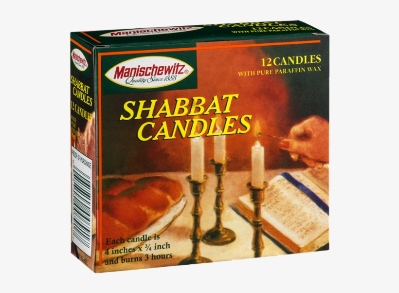 Manischewitz Shabbat Candle - 12 Count, transparent png download
