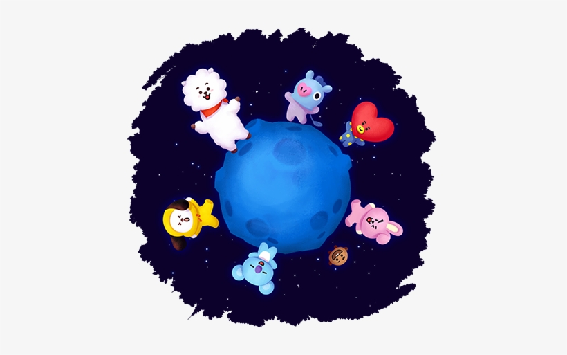 Dibujos, Caricaturas, Fondos Bts, Fondos De Pantalla, - Cartoon, transparent png download