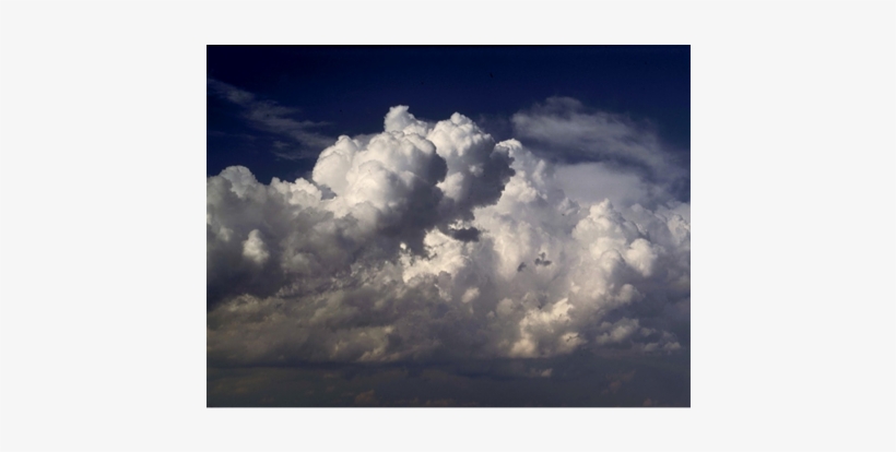 Cumulus Clouds Are Puffy Clouds That Sometimes Look - Cumulonimbus, transparent png download