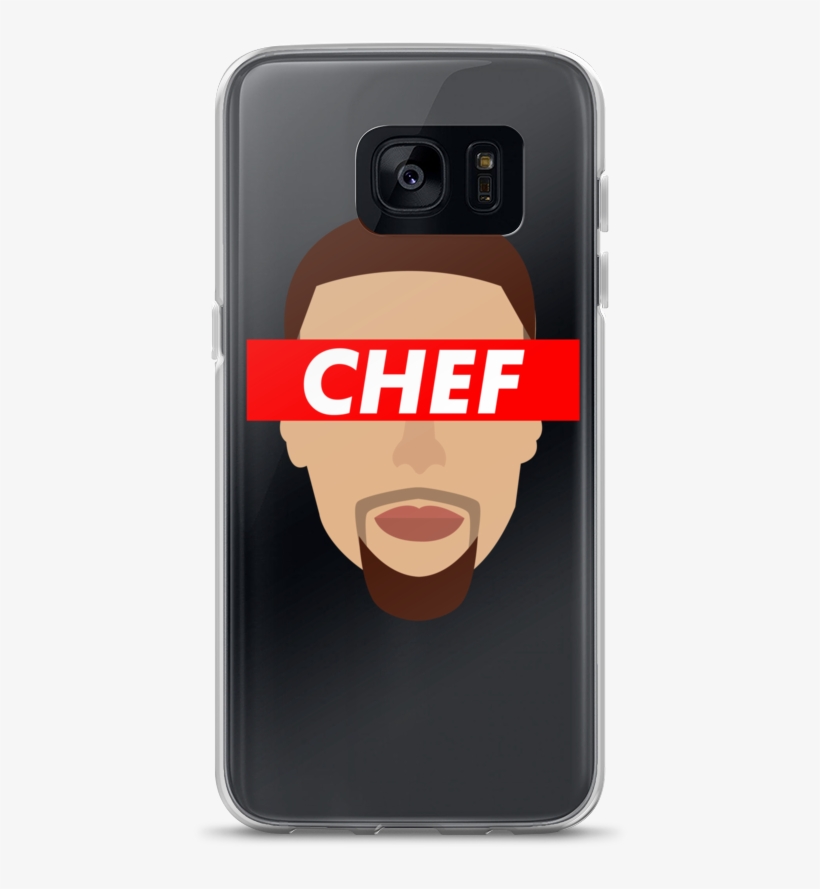 Steph Curry Chef Samsung Case - Cartoon, transparent png download