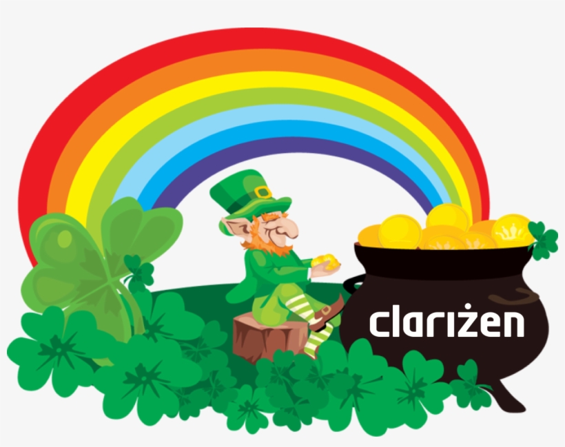 Enterprise Project Management Software - Leprechaun Rainbow And Pots Of Gold, transparent png download