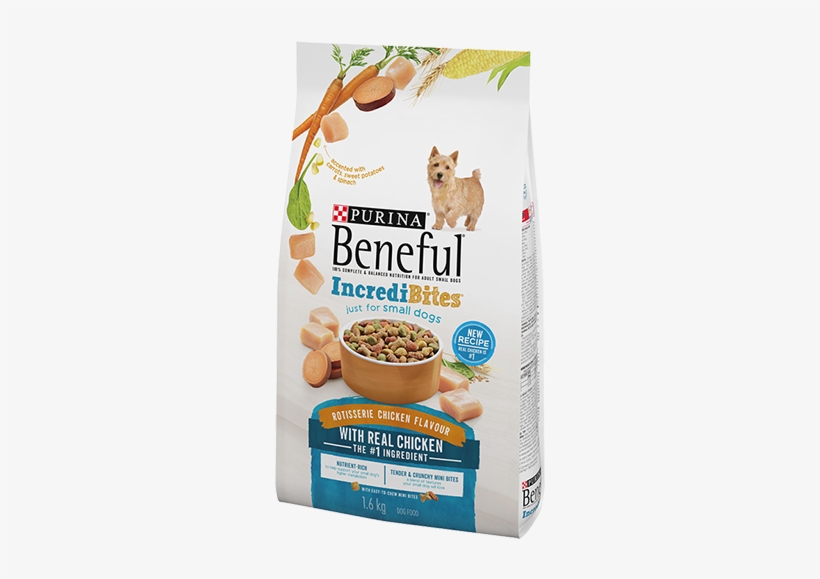 Incredibites Rotisserie Chicken - Purina Beneful Incredibites With Chicken Dry Dog Food, transparent png download