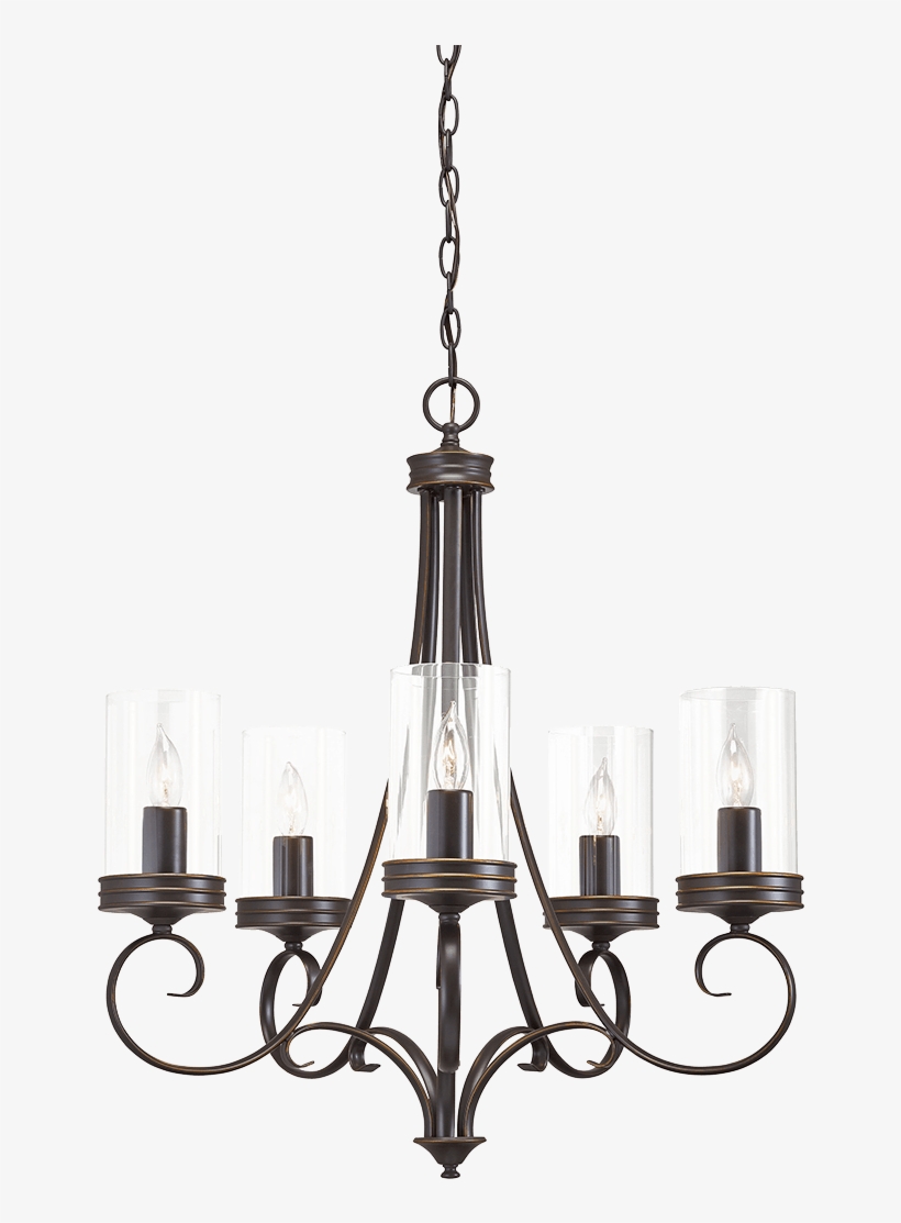 Larger View Rollover To Zoom - Chandelier, transparent png download