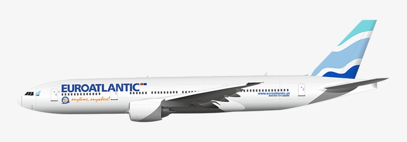 Boeing 777-200 Er - Euroatlantic Airways Png, transparent png download