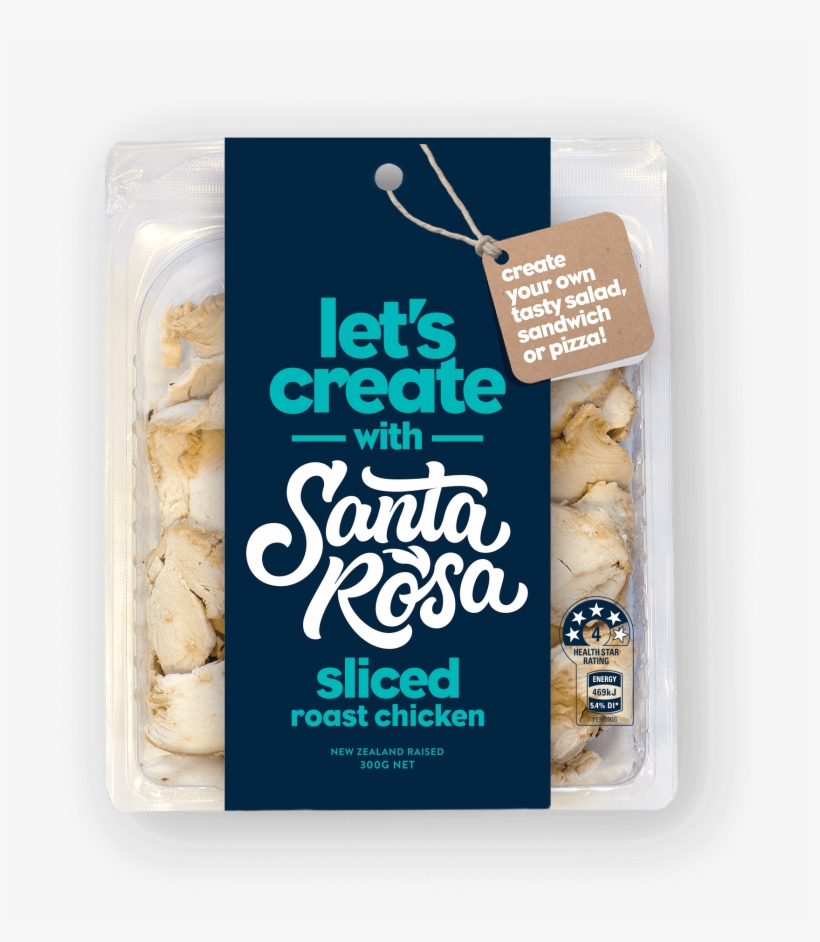 Sliced Roast Chicken - Santa Rosa Sliced Chicken, transparent png download