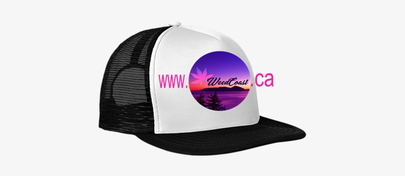 Neon Flat Bill Snapback Trucker Cap - Baseball Cap, transparent png download
