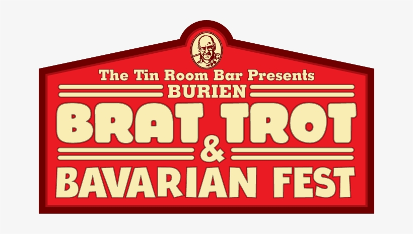 Brat Trot Logo 2014 - Burien Brat Trot, transparent png download
