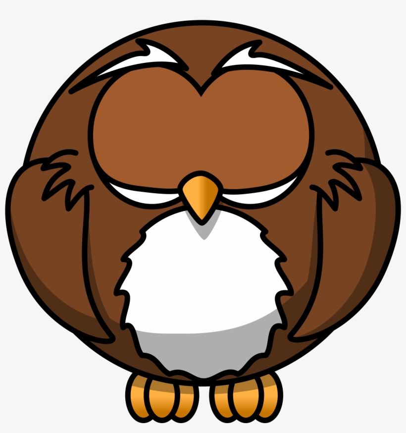 This Free Icons Png Design Of Cartoon Owl, transparent png download