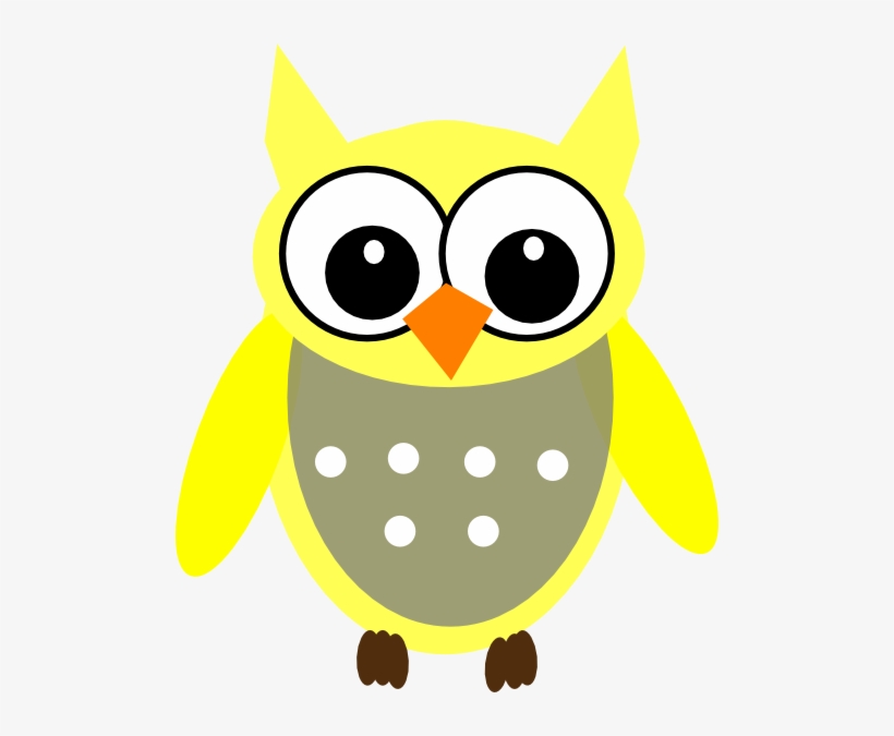 Clipart Info - Gray Owl Clip Art, transparent png download