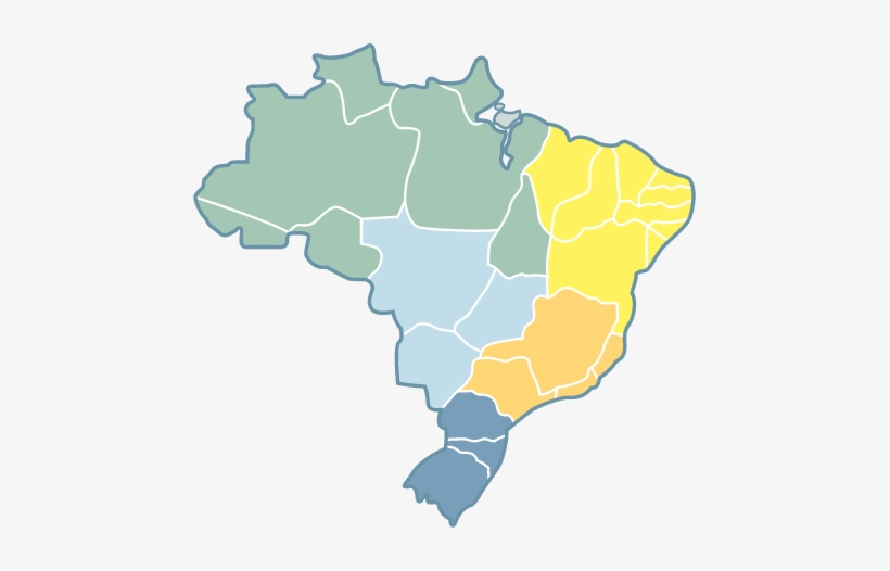 Regioes Brasil Png, transparent png download
