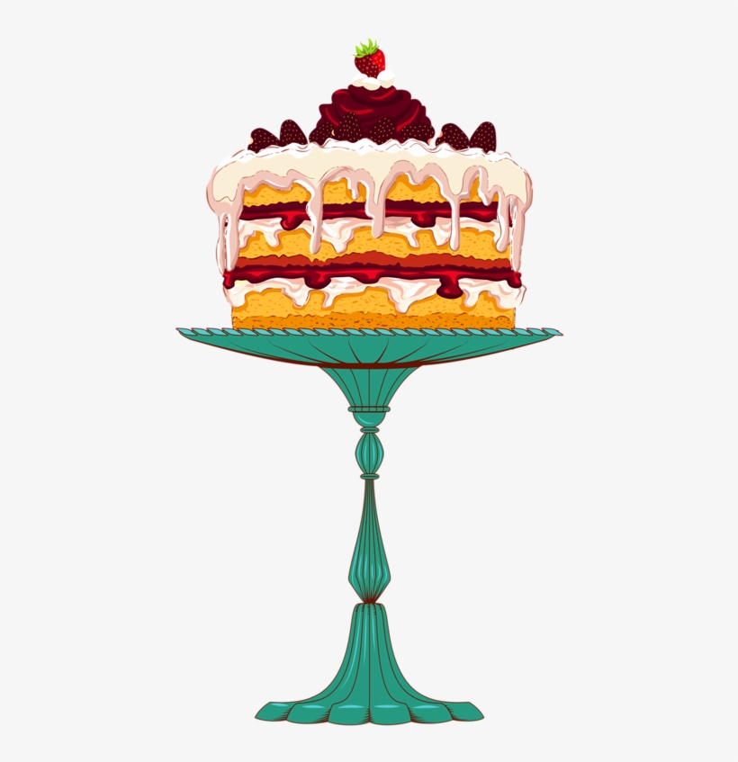Png Sugar Silhouette And Album Cupcake - Торт С Днем Рождения, transparent png download
