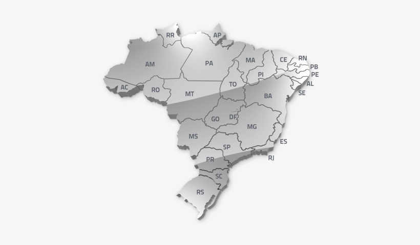 Mapa Do Brasil - Technique, transparent png download