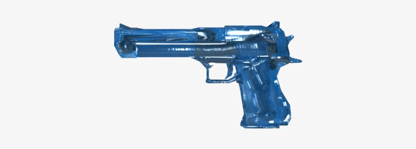 De Blue Crystal - Desert Eagle Blue Camo, transparent png download