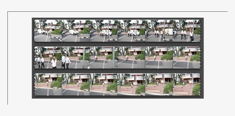 Filming On The Move Of Pedestrians Crossing The Road - Sidewalk, transparent png download