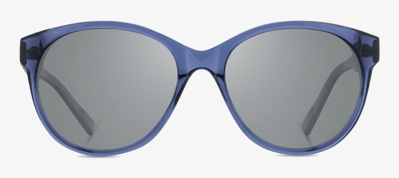 Shwood - Madison - Blue Crystal/ebony/grey - Front - Shwood Eyewear, transparent png download