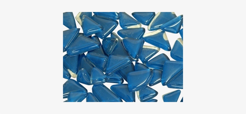 Blue Crystal Glass Mosaic Tiles Irregular - Glass Mosaic, transparent png download