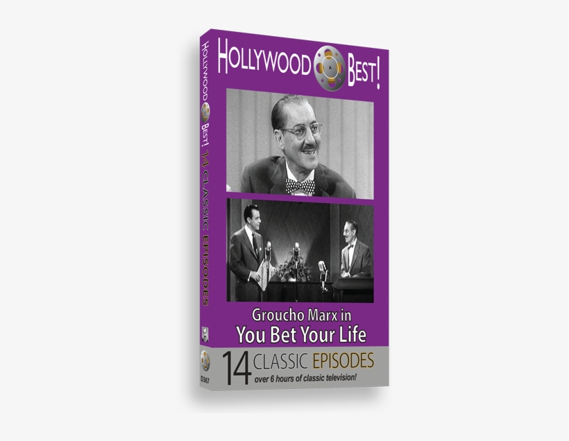 Groucho Marx In You Bet Your Life - Hollywood Best Groucho Marx In You Bet Your Life Dvd, transparent png download