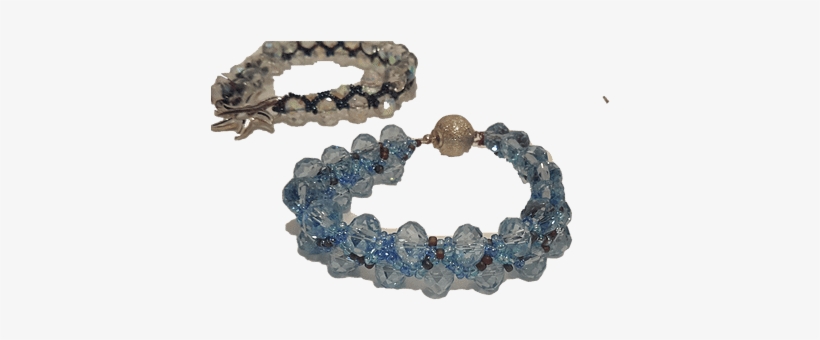 Blue Crystal Bracelet - Bracelet, transparent png download