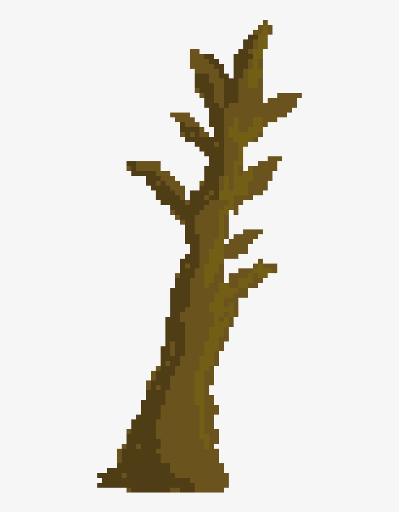 Dead Tree - Дерево Пиксель Арт, transparent png download