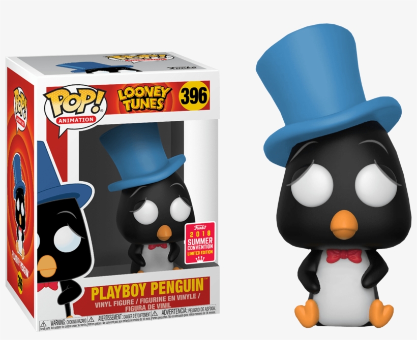 Summer Convention Exclusives 2018 - Playboy Penguin Funko Pop, transparent png download