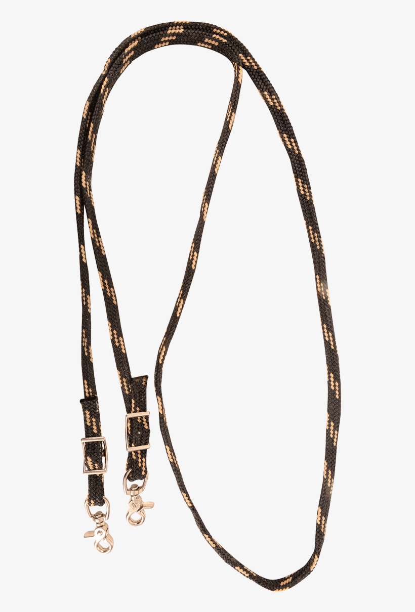 Classic Equine Black And Tan Hand Braided Roping Rein - Equibrand Corp Martin Saddlery Nylon Braided Roper, transparent png download