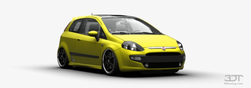 Fiat Punto Evo 3 Door 2010 Tuning - City Car, transparent png download
