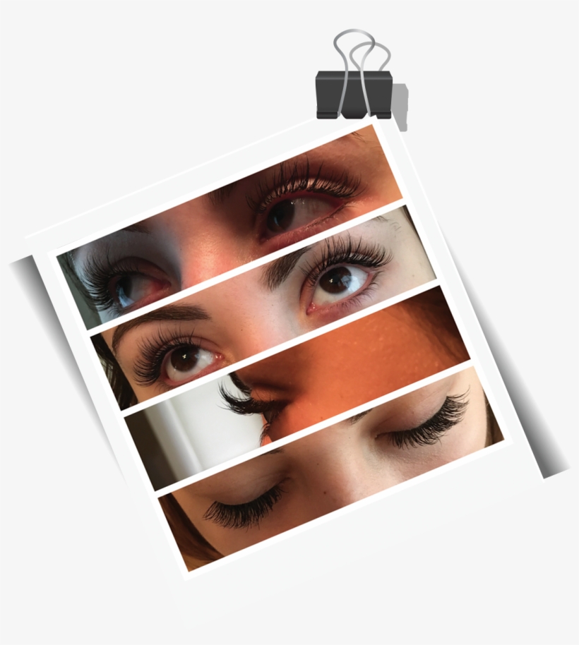 Polaroid Eyelashes - Vanity In London, transparent png download