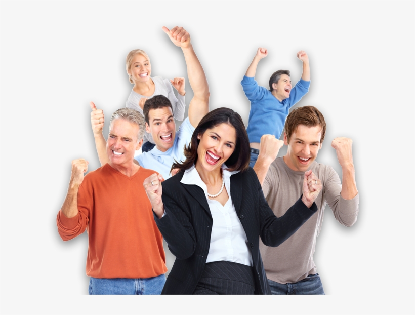 Ejecutivos Felices Png - Happy People, transparent png download