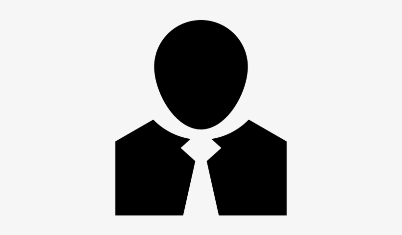 Businessman Vector - User Glyphicon, transparent png download