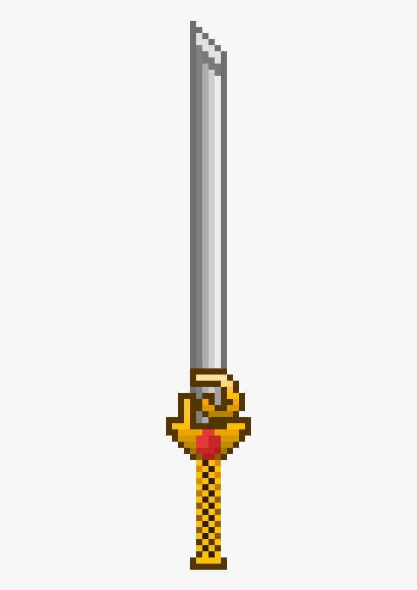 Gold-hilt Sword - Sword, transparent png download