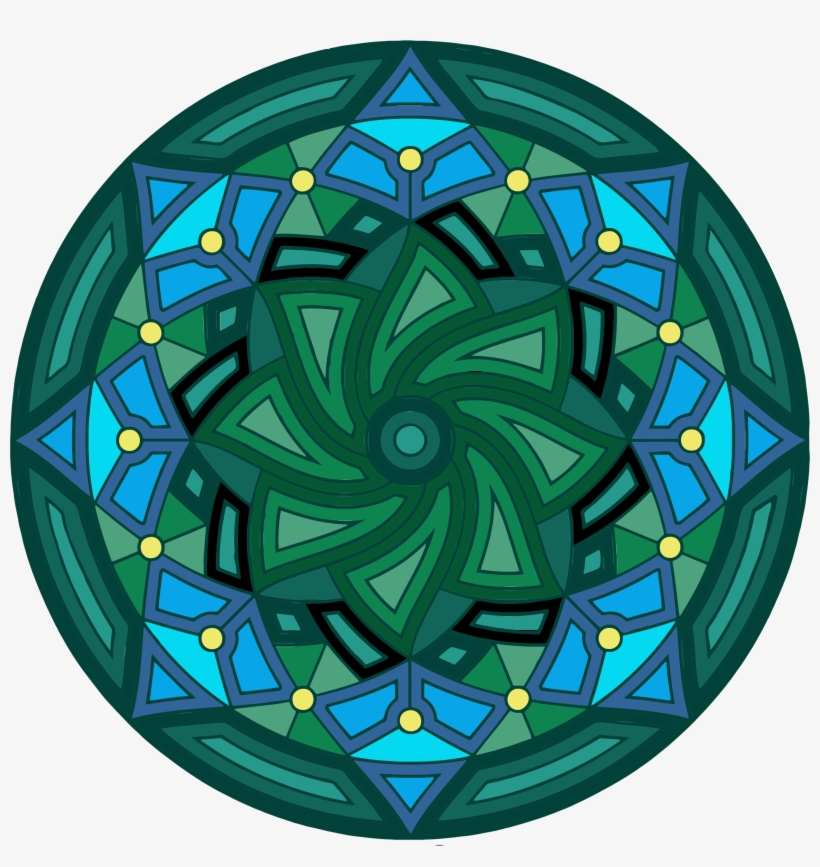 This Free Icons Png Design Of Round Mandala Design, transparent png download