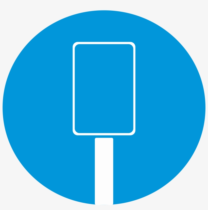 Top Site - Help Icon Blue, transparent png download