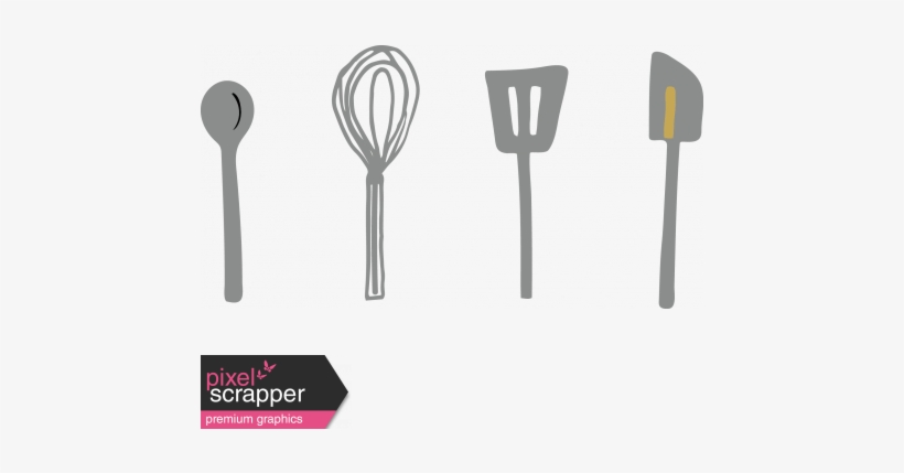 Seriously Sweet Print Utensils - Flamingo Party Hat Cartoon, transparent png download