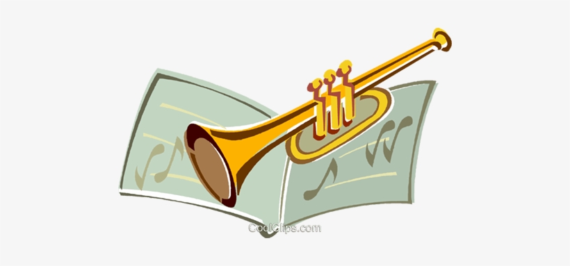 Trompeta Libres De Derechos Ilustraciones De Vectores - Brass Instruments Clipart Png, transparent png download