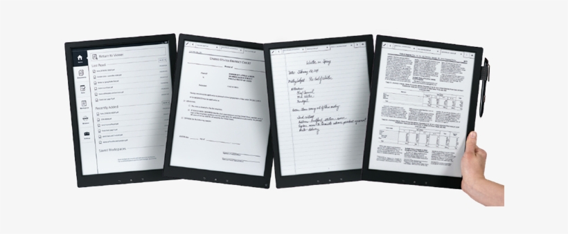Sony Digital Paper Tablet, transparent png download