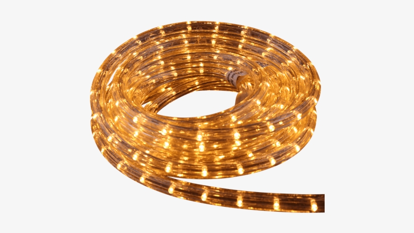 Dimmable Led Rope Light Kit 120v 15foot Ultra Warm - Flip Electrical 3 Feet Of Led Rope Light In Warm White, transparent png download