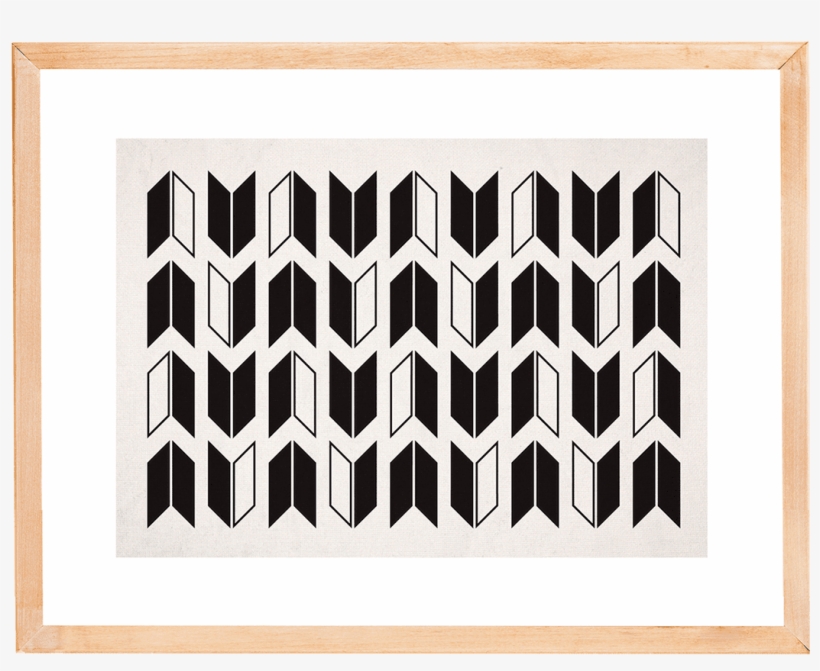 Senda Cuadro De Madera Y Vidrio - Picture Frame, transparent png download