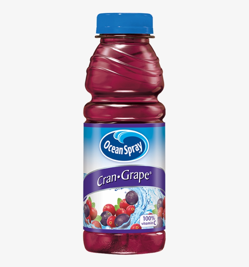 Ocean Spray Cran-grape Juice Drink -, transparent png download
