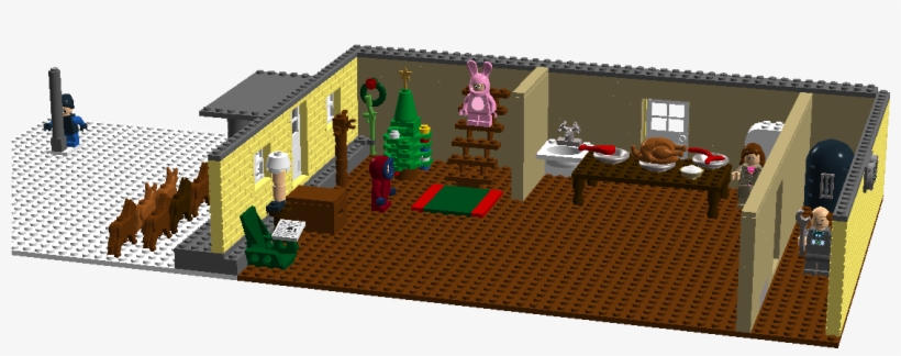 Lego A Christmas Story - House, transparent png download