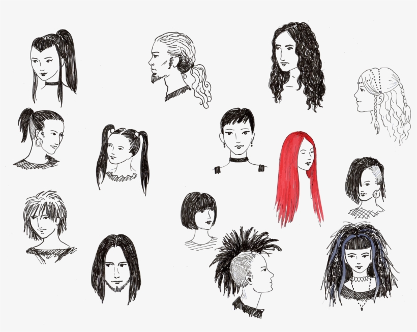 This Free Icons Png Design Of Head Sketches, transparent png download