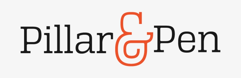 Pillar And Pen - Graphic Design, transparent png download