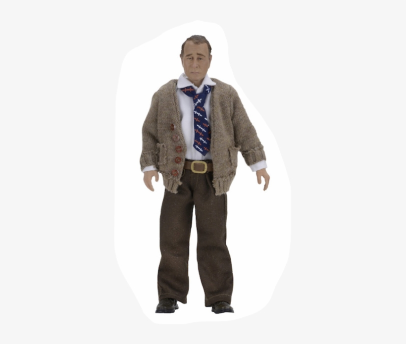 Neca Santa Clark Clothed Figure - Christmas Story Old Man 8" Clothed Figure Action Figure, transparent png download